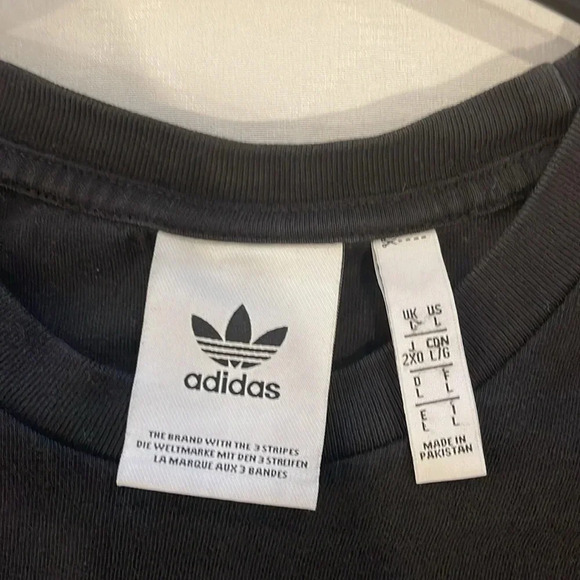 Adidas x Have A Good‎ Time men’s tee shirt black Large EUC - Picture 3 of 3